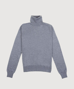 Classic Grey / XS Wool Rollneck Sweater Miaki Swiss Made Womenswear