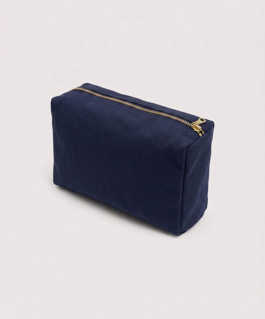 Navy Washbag Small Miaki Swiss Made Womenswear