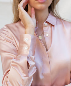 Satin Silk Blouse Miaki Swiss Made Womenswear