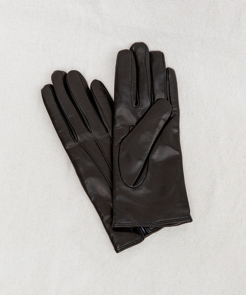 Black / 7 Classic Nappa Gloves Miaki Swiss Made Womenswear
