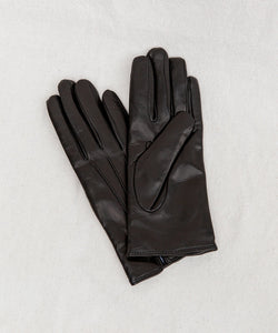 Black / 7 Classic Nappa Gloves Miaki Swiss Made Womenswear