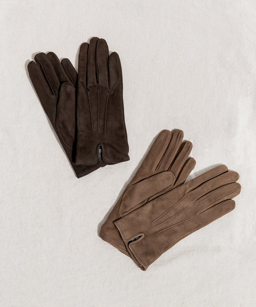 Classic Suede Gloves Miaki Swiss Made Womenswear