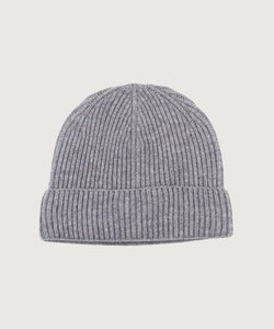 Grey / One Size Cashmere Caps Miaki Swiss Made Womenswear