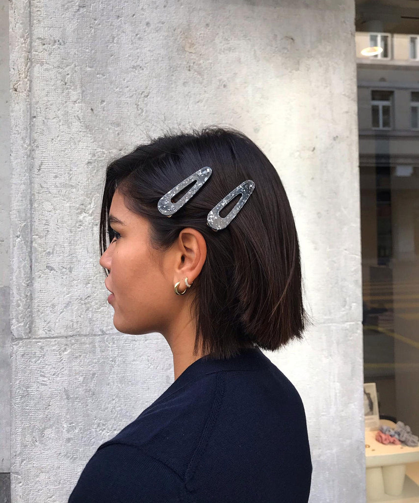 Glitter Clip Set Miaki Swiss Made Womenswear