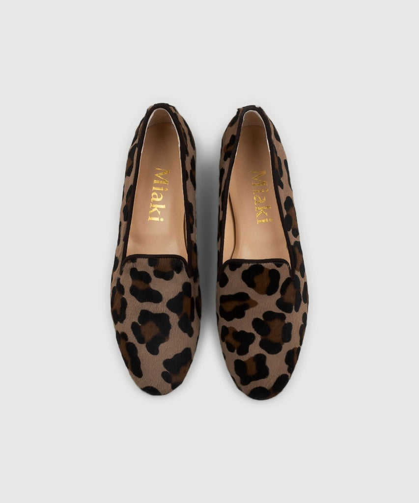 Leopard Slipper Miaki Swiss Made Womenswear