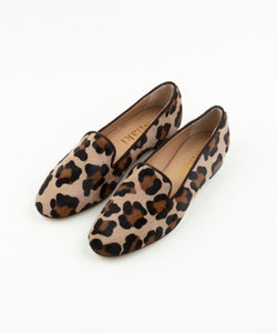 Brown / 35 Leopard Slipper Miaki Swiss Made Womenswear