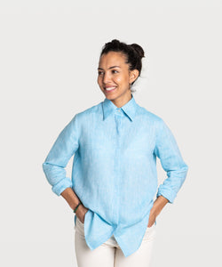 Ocean / 34 Linen Tunica Miaki Swiss Made Womenswear