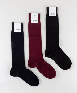 Long Cotton Socks Miaki Swiss Made Womenswear