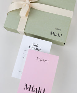 Miaki Gift Card Miaki Swiss Made Womenswear