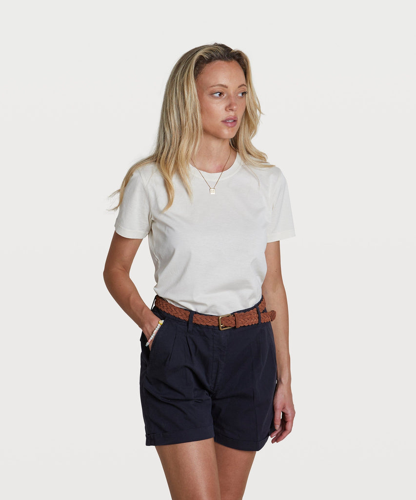 Woven Suede Belt Miaki Swiss Made Womenswear