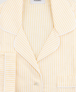 Striped Long Sleeve Pyjama Miaki Swiss Made Womenswear