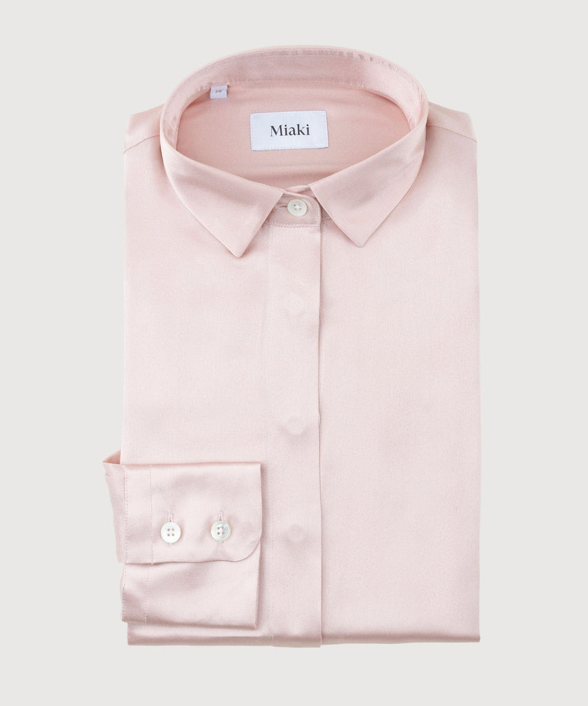 Satin Silk Blouse Miaki Swiss Made Womenswear