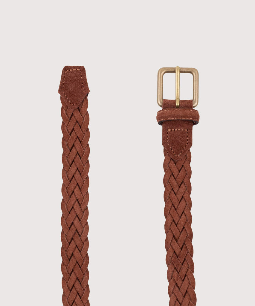 Woven Suede Belt Miaki Swiss Made Womenswear