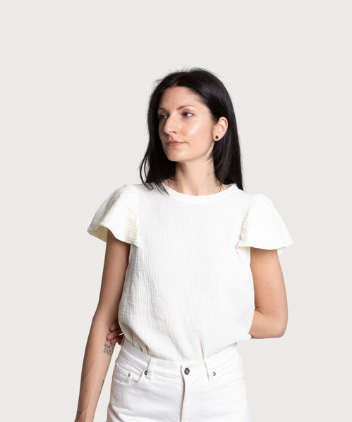 Butterfly Muslin Top
