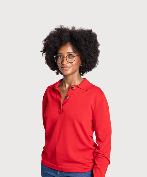 Polo Cotton Sweater