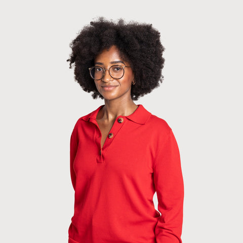 Polo Cotton Sweater