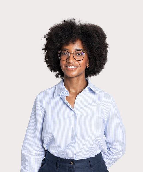 Relaxed Cotton Stripe Shirt