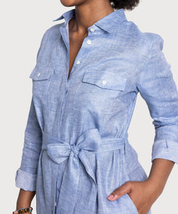 Linen Shirt Dress