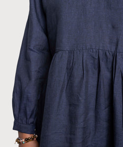 Relaxed Long Linen Dress