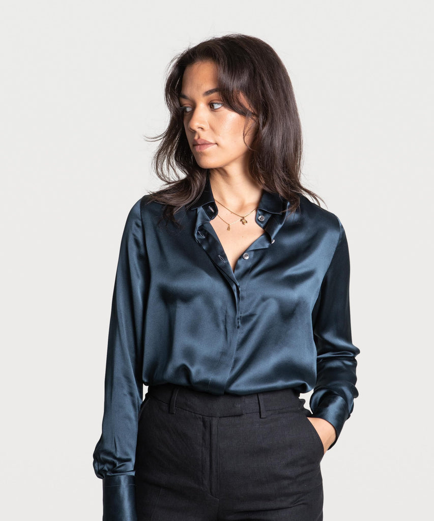 Satin Silk Blouse