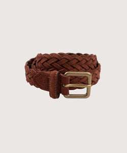 Woven Suede Belt