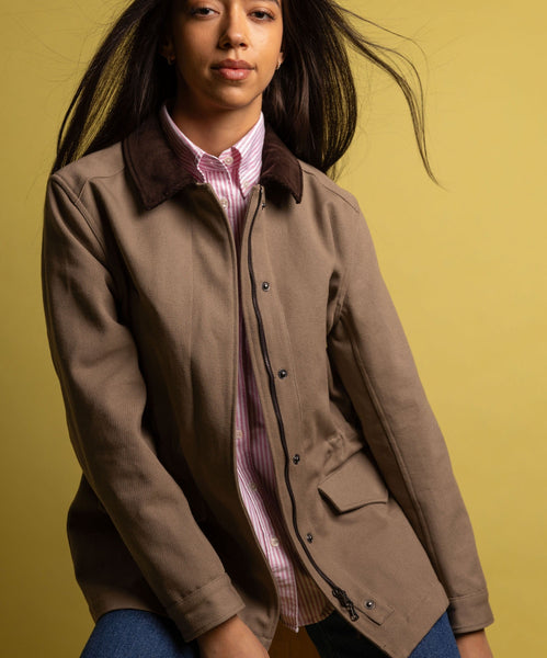 Cotton Field Jacket Miaki Swiss Made Womenswear