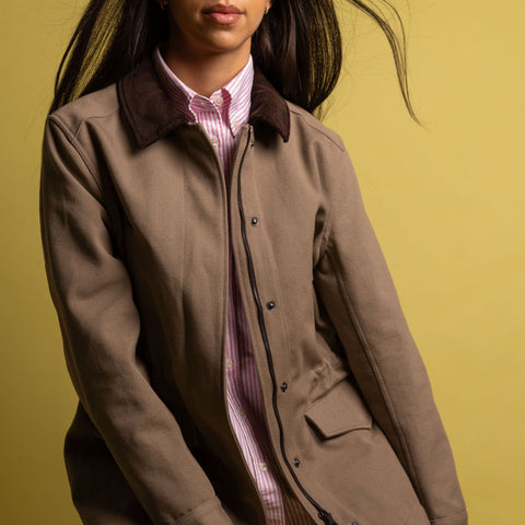 Cotton Field Jacket Miaki Swiss Made Womenswear