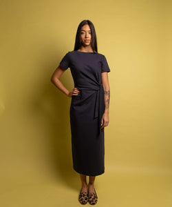 Jersey Knot Dress Miaki Swiss Made Womenswear