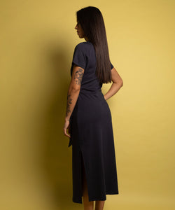 Jersey Knot Dress Miaki Swiss Made Womenswear