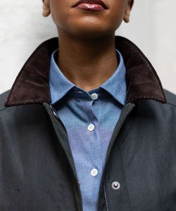 Waxed Field Jacket Miaki Swiss Made Womenswear