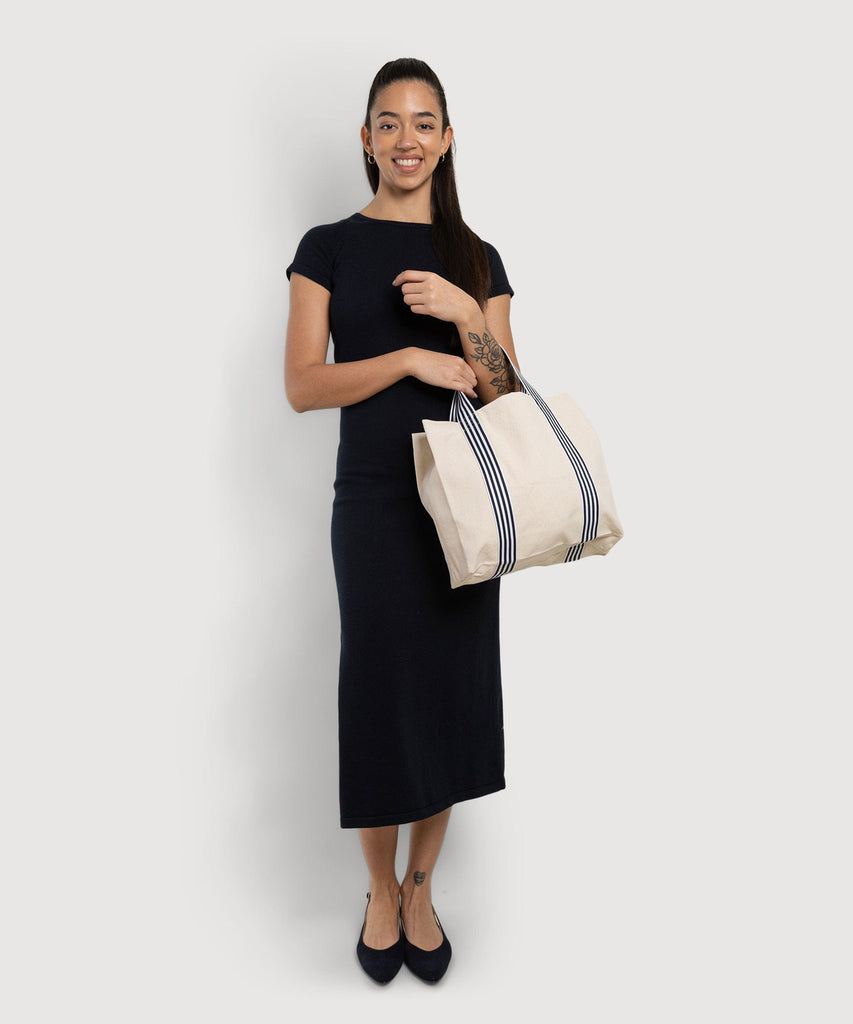 Cream / One Size Canvas Bag Miaki Swiss Made Womenswear