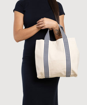 Cream / One Size Canvas Bag Miaki Swiss Made Womenswear