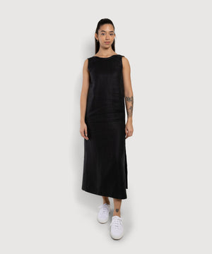 Linen Slip Dress Miaki Swiss Made Womenswear