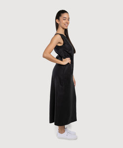 Linen Slip Dress Miaki Swiss Made Womenswear