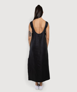 Linen Slip Dress Miaki Swiss Made Womenswear