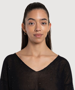 Light Sparkle Sweater Miaki Swiss Made Womenswear