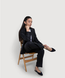 Relaxed Linen Blazer Miaki Swiss Made Womenswear