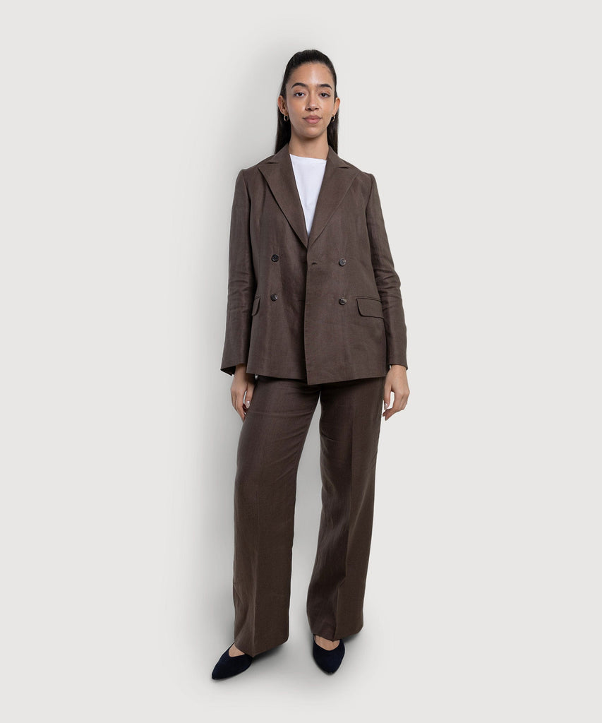 Wide Leg Linen Trousers Miaki Swiss Made Womenswear