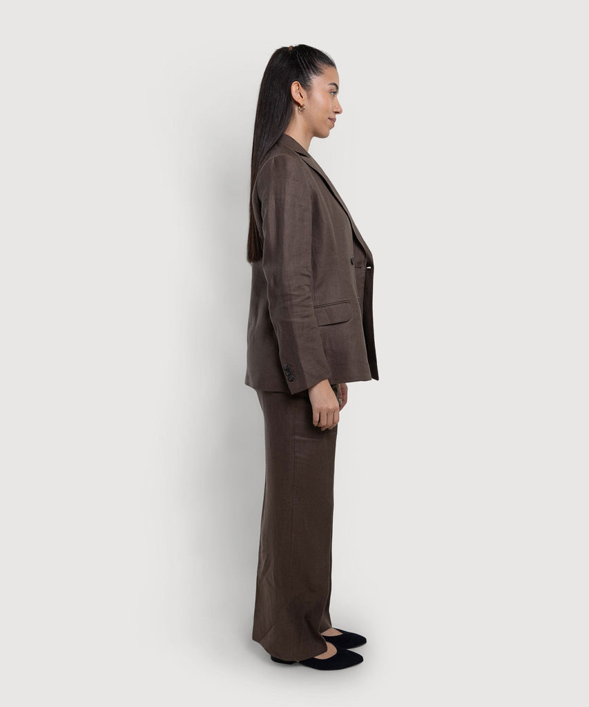 Wide Leg Linen Trousers Miaki Swiss Made Womenswear