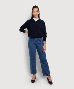 Straight Crop Jeans Miaki Swiss Made Womenswear
