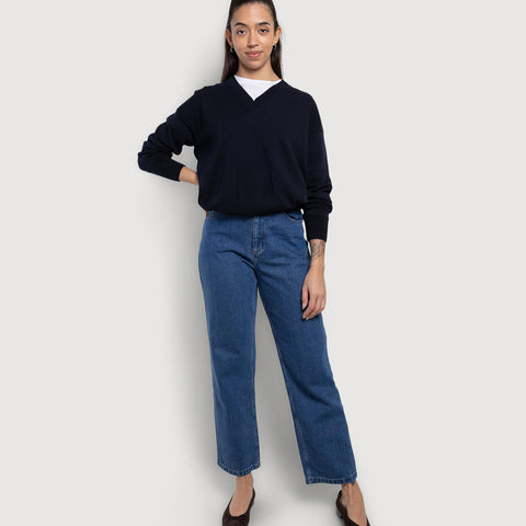 Straight Crop Jeans Miaki Swiss Made Womenswear