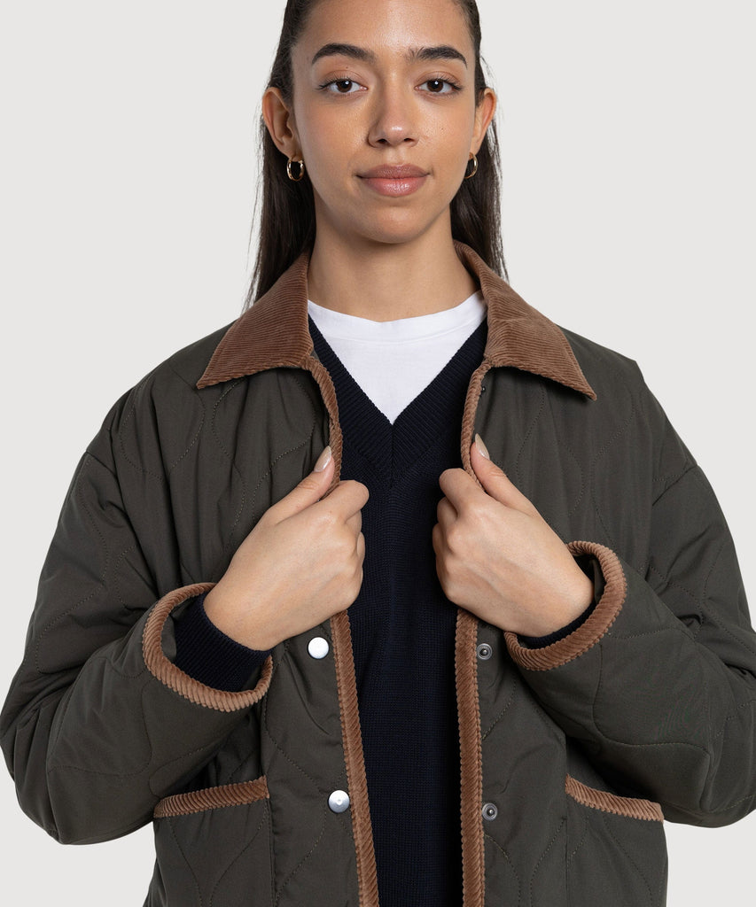 Light Quilted Jacket Miaki Swiss Made Womenswear