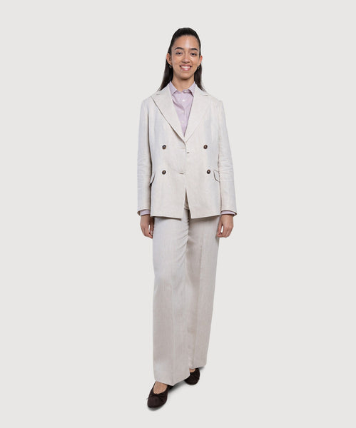 Wide Leg Linen Trousers Miaki Swiss Made Womenswear