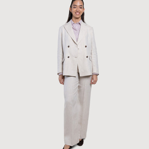 Wide Leg Linen Trousers Miaki Swiss Made Womenswear