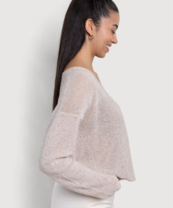 Light Sparkle Sweater Miaki Swiss Made Womenswear