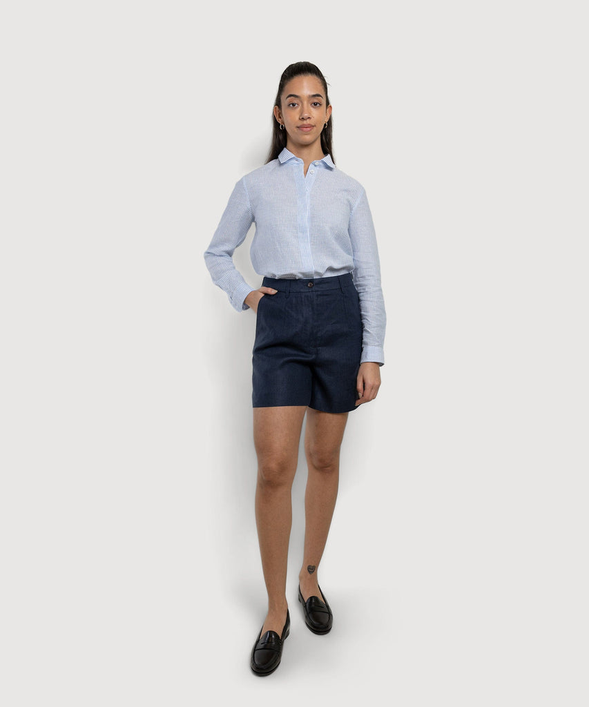 Linen Shorts Miaki Swiss Made Womenswear