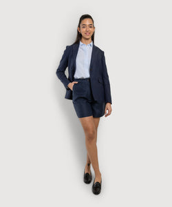 Striped Relaxed Linen Shirt Miaki Swiss Made Womenswear