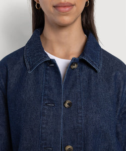 Denim Overshirt Miaki Swiss Made Womenswear