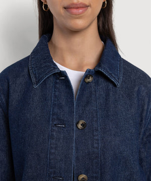 Denim Overshirt Miaki Swiss Made Womenswear