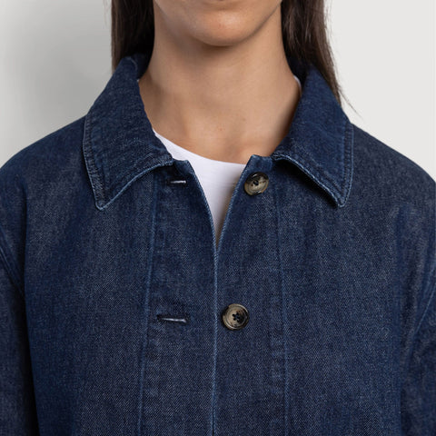 Denim Overshirt Miaki Swiss Made Womenswear